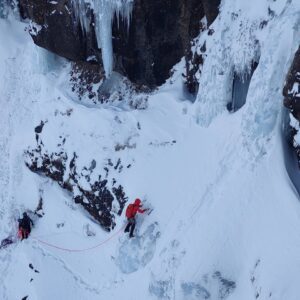 WATERFALL ICE CLIMBING