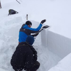 Snowpack evalutaion and stability tests